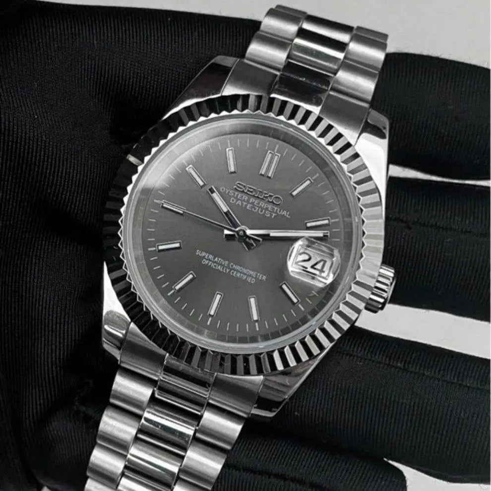 Seiko Mod Datejust Gray 36/39/40mm