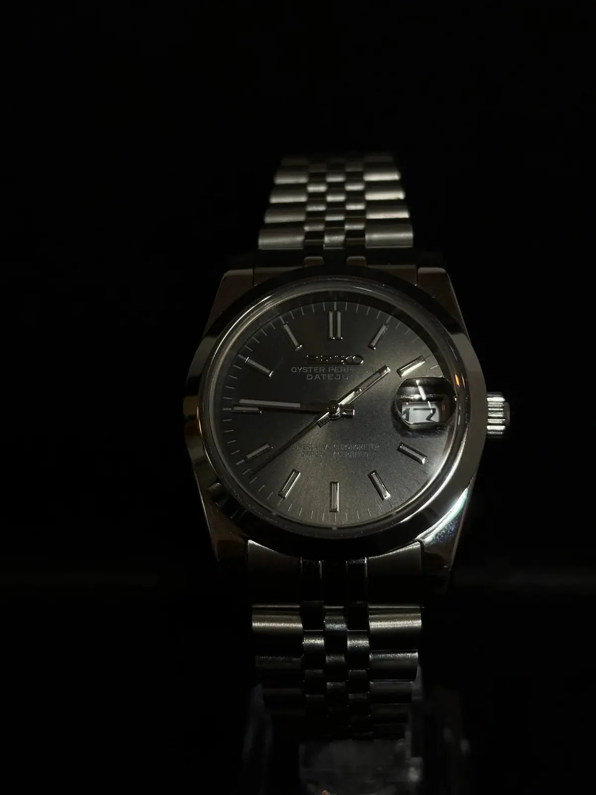 Seiko Mod Datejust Round Gris 36/40mm Modus Seiko