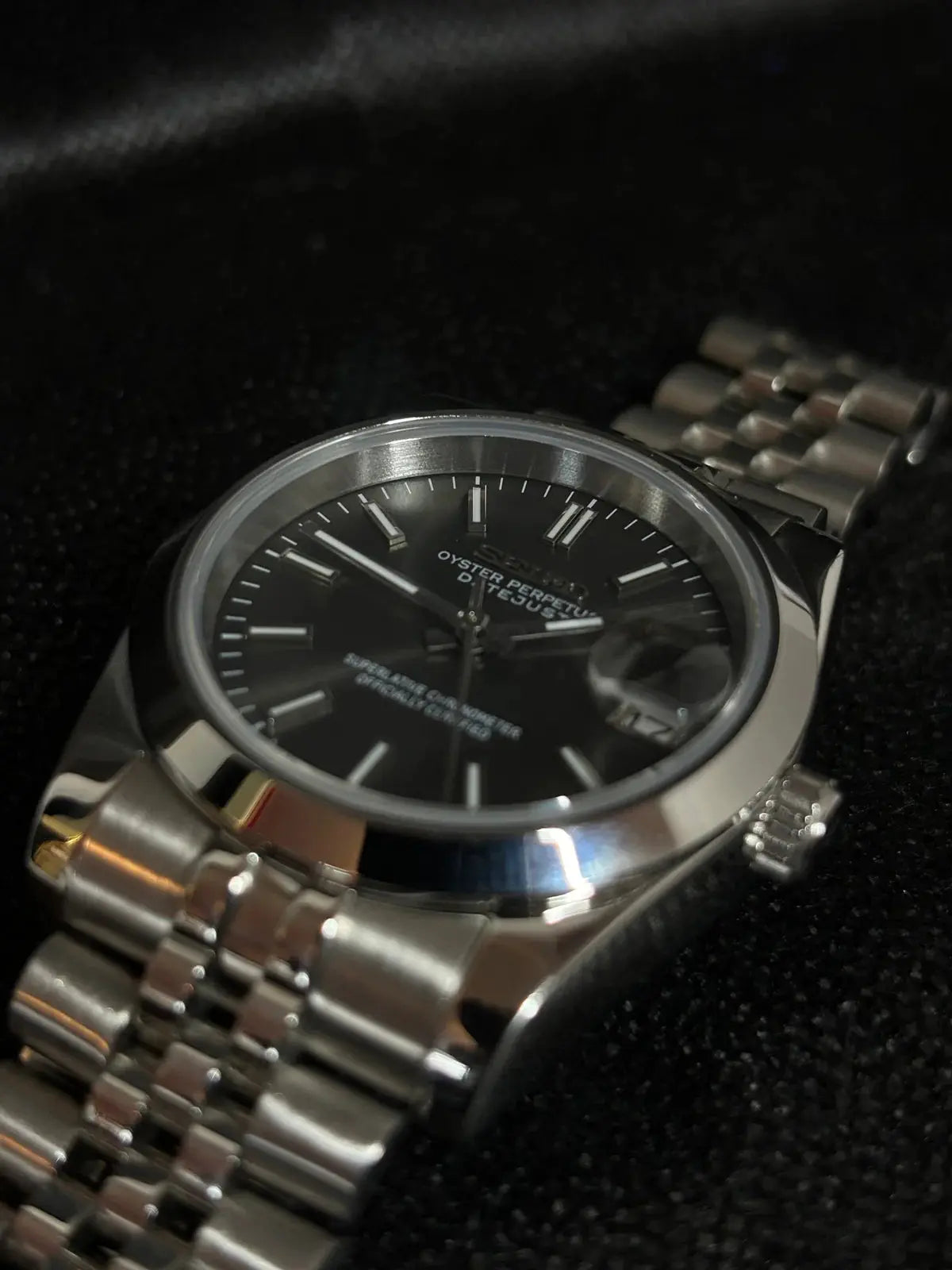Seiko Mod Datejust Round Gris 36/40mm Modus Seiko