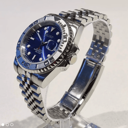 SEIKO MOD YACHTMASTER | BLEU
