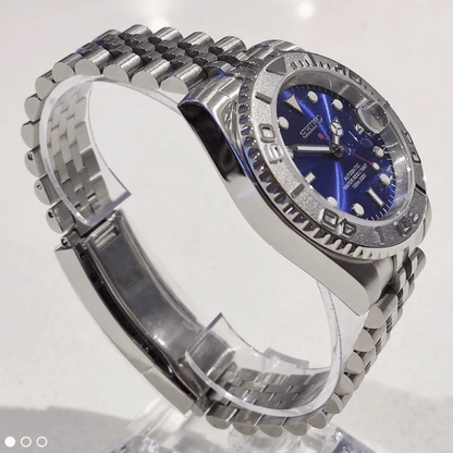 SEIKO MOD YACHTMASTER | BLEU