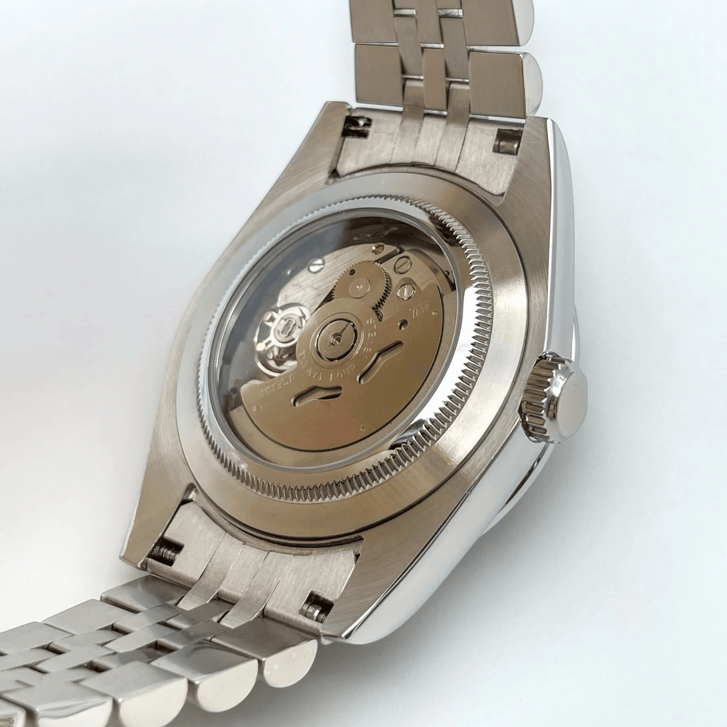 Seiko Mod Day Date Black and Silver 36/40mm | Miyota 8285 Automatic