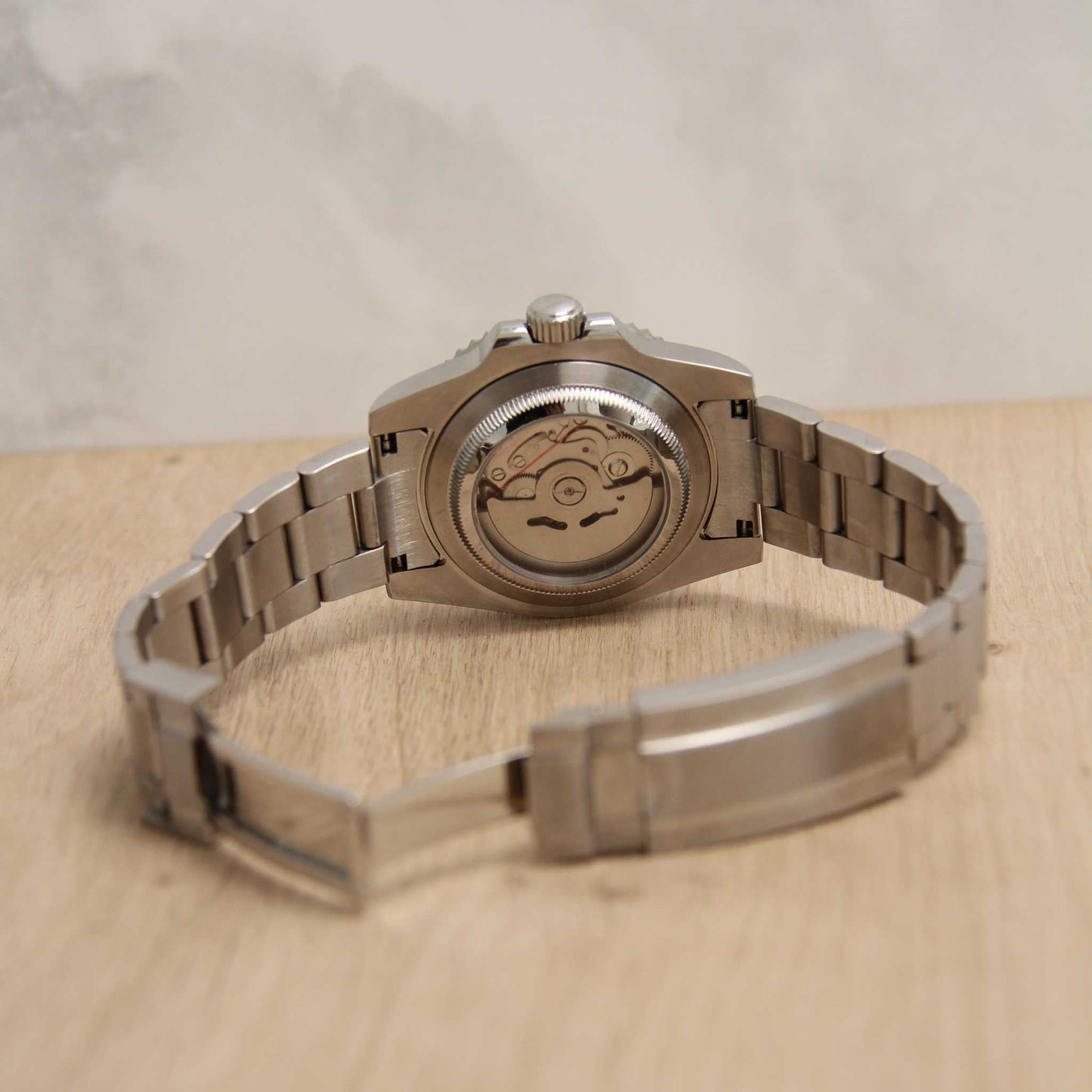 Seiko Mod Submariner Black Date 40mm - Custom Automatic Watch | NH35