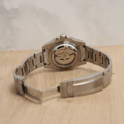 Seiko Mod Submariner Black Date 40mm - Custom Automatic Watch | NH35