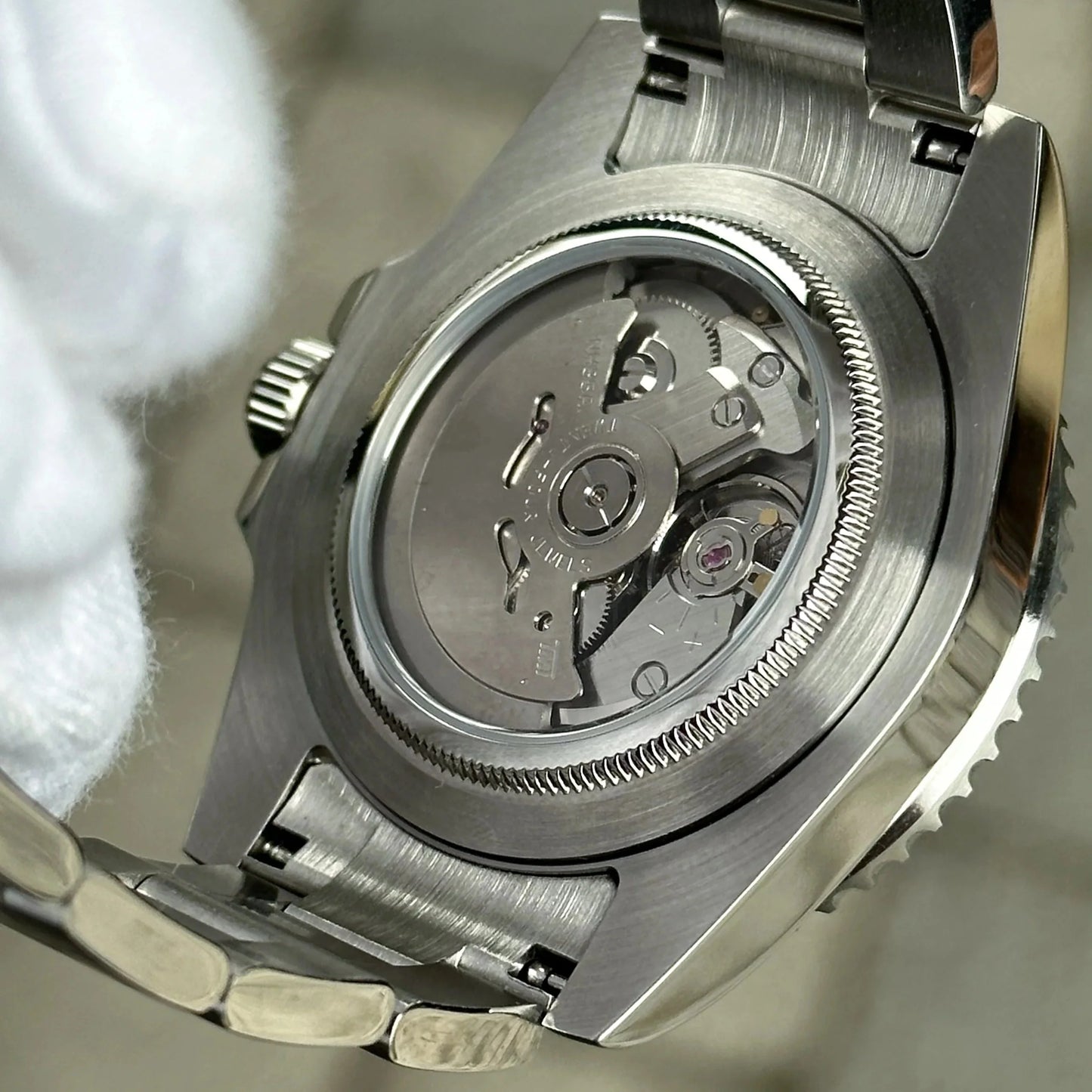 Seiko Mod Submariner Blue 40mm - Custom Automatic Watch | NH35