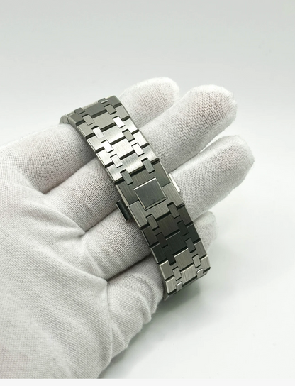 SEIKO MOD ROYAL OAK | SQUELETTE NOIR