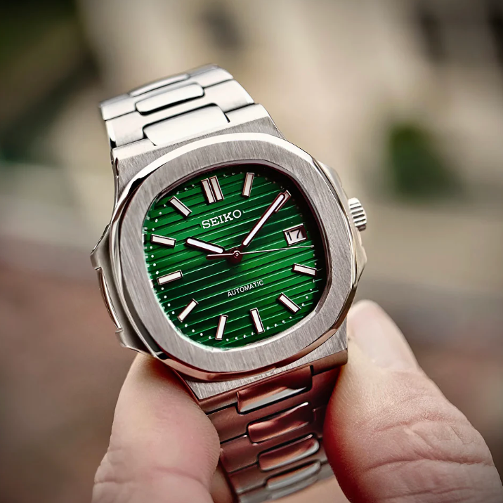 SEIKO MOD NAUTILUS | GREEN