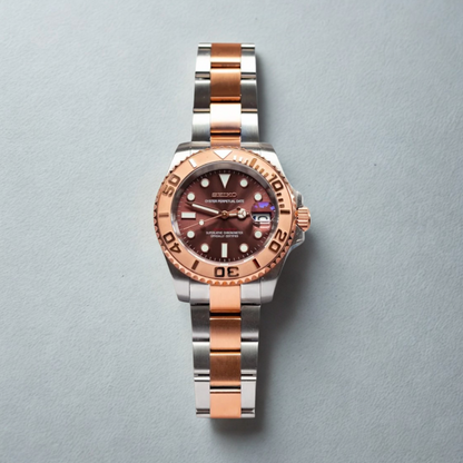 SEIKO MOD YACHTMASTER | OR ROSE