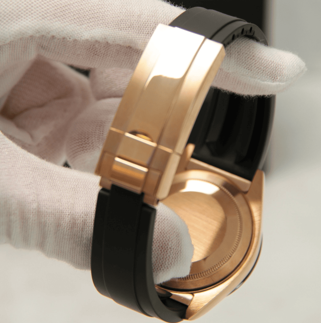 Seiko Mod Daytona Oysterflex Rose Gold 40mm - Custom Automatic Watch | VK63