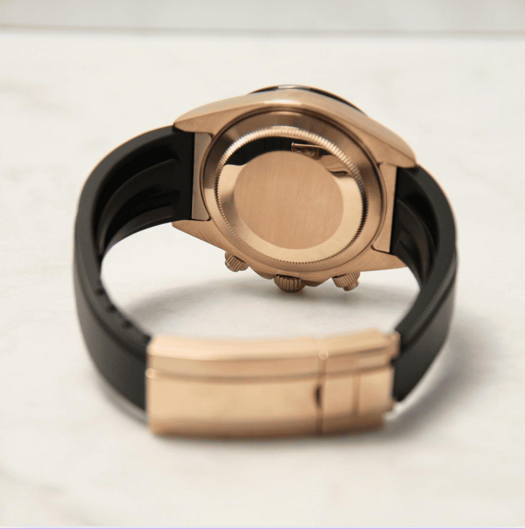 Seiko Mod Daytona Oysterflex Rose Gold 40mm - Custom Automatic Watch | VK63