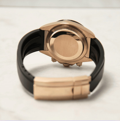 Seiko Mod Daytona Oysterflex Rose Gold 40mm - Custom Automatic Watch | VK63