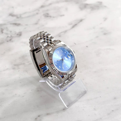 SEIKO MOD DATEJUST | ARABIC BLUE