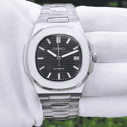 SEIKO MOD NAUTILUS | BLACK