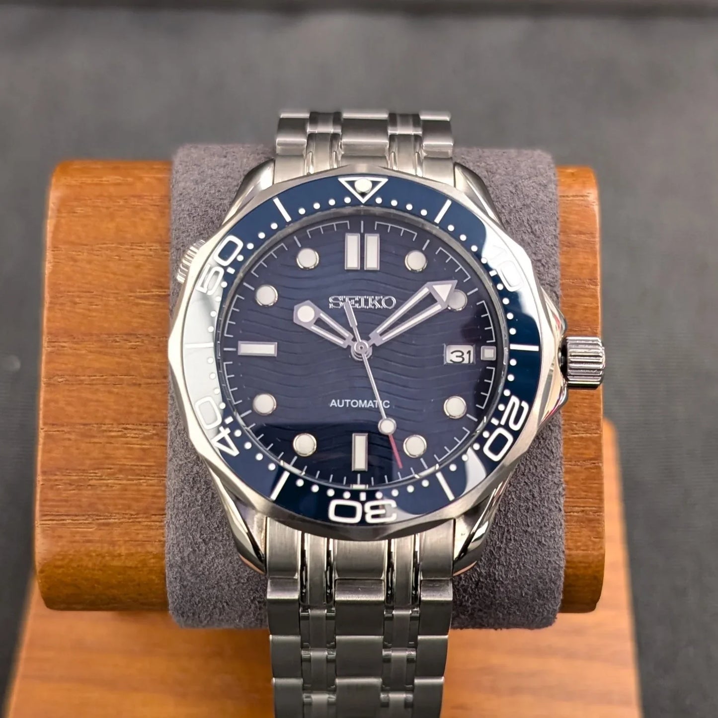 SEIKO MOD SEAMASTER | DIVER BLUE