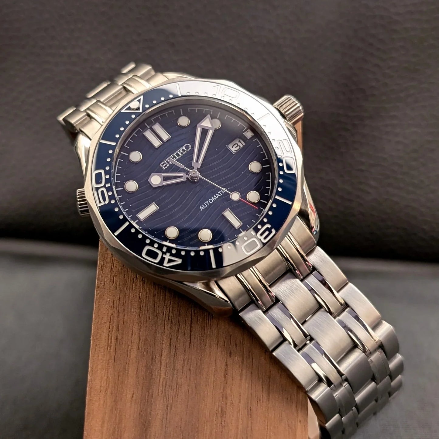 SEIKO MOD SEAMASTER | DIVER BLUE