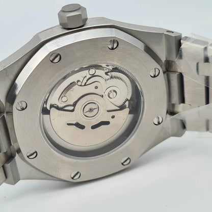 Seiko Mod Royal Oak Blanc 41mm Modus Seiko