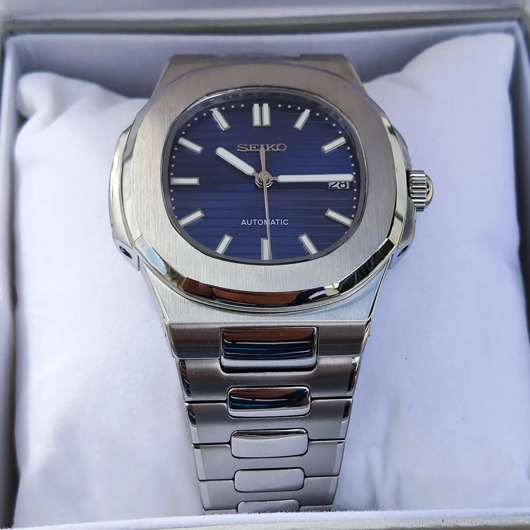 SEIKO MOD NAUTILUS | NAVY BLUE