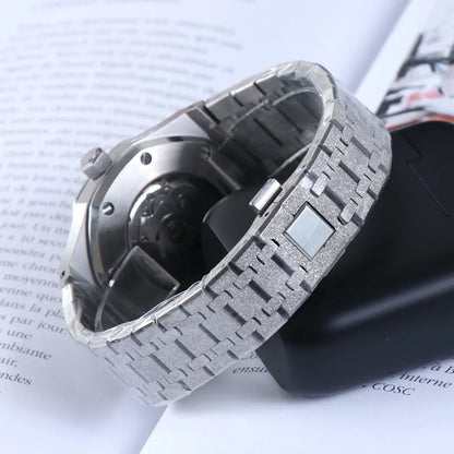 Seiko Mod Royal Oak Frosted Brillante 41mm - Automatic Watch | NH35