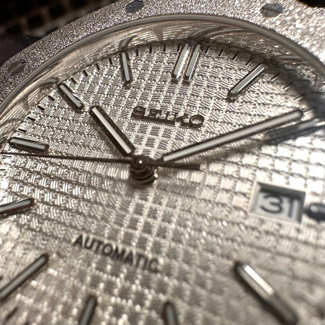 Seiko Mod Royal Oak Frosted Brillante 41mm - Automatic Watch | NH35