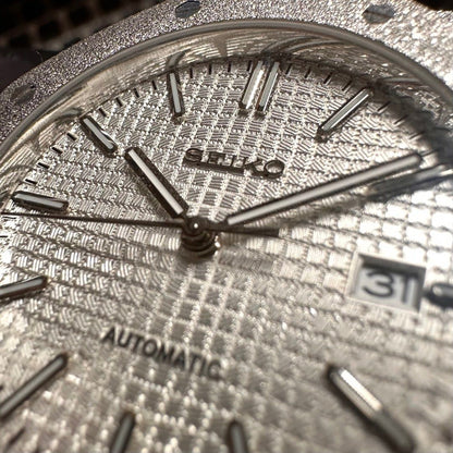 Seiko Mod Royal Oak Frosted Brillante 41mm - Automatic Watch | NH35