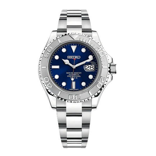 SEIKO MOD YACHTMASTER | BLEU